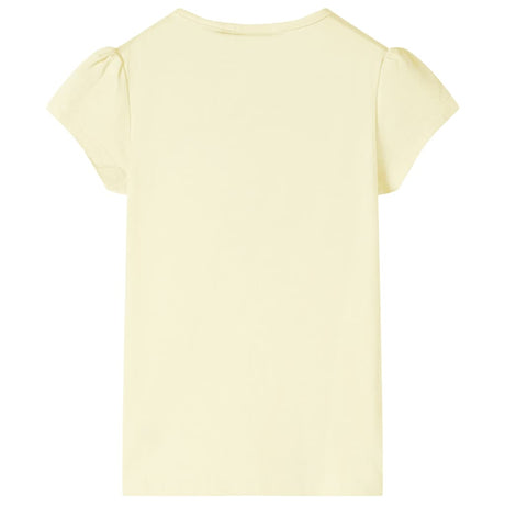 VidaXL Kindershirt 116 zartgelb