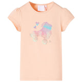 VidaXL Kindershirt 92 hellorange