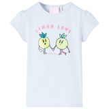 VidaXL Kindershirt 140 Hellblau