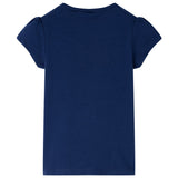 VidaXL Kinderhemd 104 Marineblau