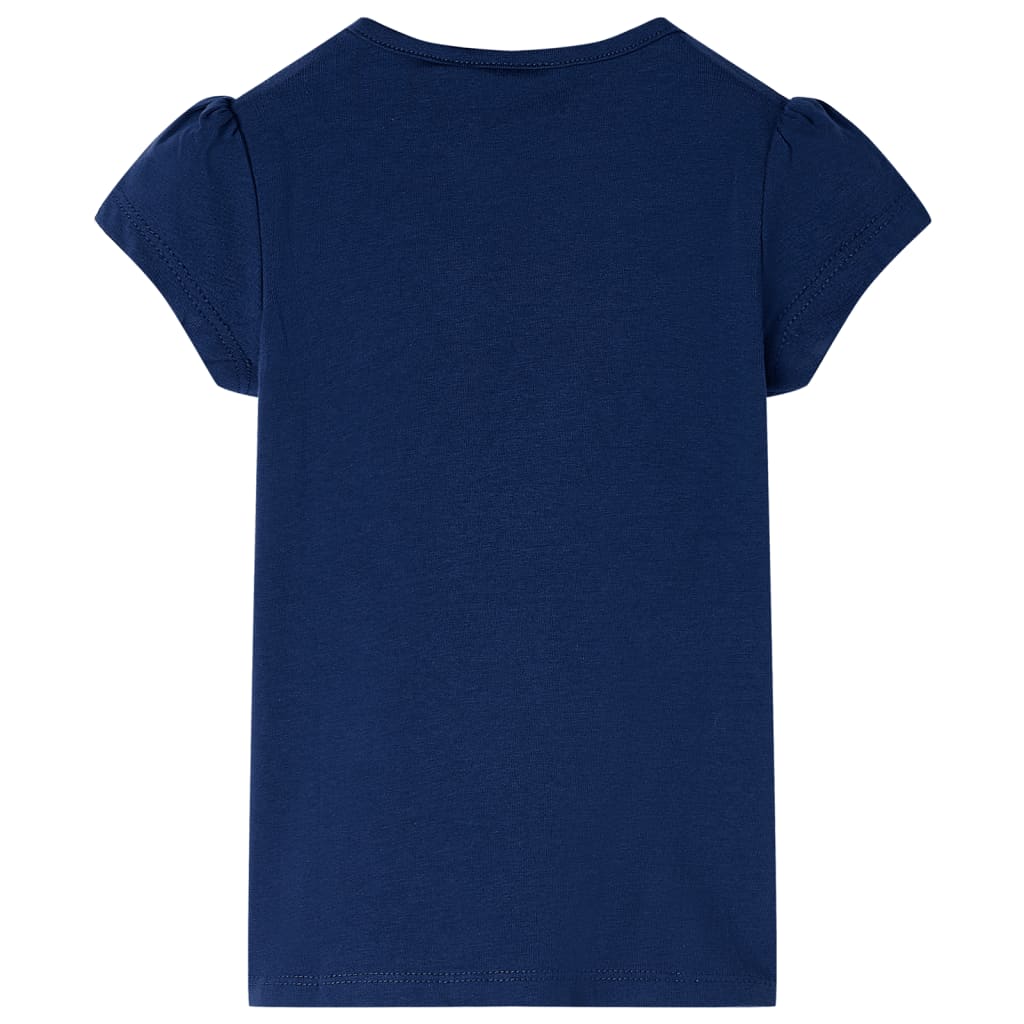 VidaXL Kinderhemd 116 Marineblau