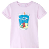 VidaXL Kindershirt 92 zartrosa