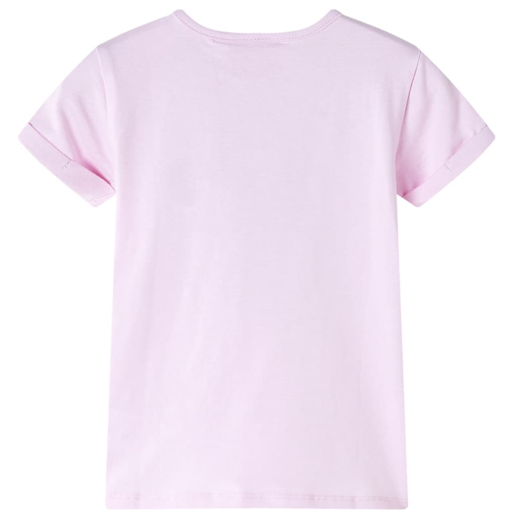 VidaXL Kindershirt 104 zartrosa