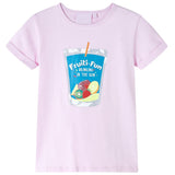 VidaXL Kindershirt 116 zartrosa