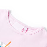 VidaXL Kindershirt 140 zartrosa