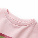VidaXL Kinderkleid mit Kordelzug 92 Hellrosa