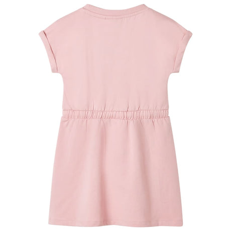 VidaXL Kinderkleid mit Kordelzug 104 Hellrosa