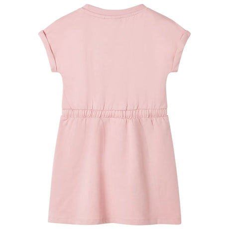 VidaXL Kinderkleid mit Kordelzug 116 Hellrosa