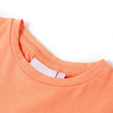 VidaXL Kindershirt mit Flügelärmeln 104 Neonorange