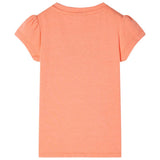 VidaXL Kindershirt mit Flügelärmeln 116 neonorange