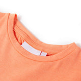 VidaXL Kindershirt mit Flügelärmeln 116 neonorange