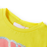 VidaXL Kindershirt 128 Gelb