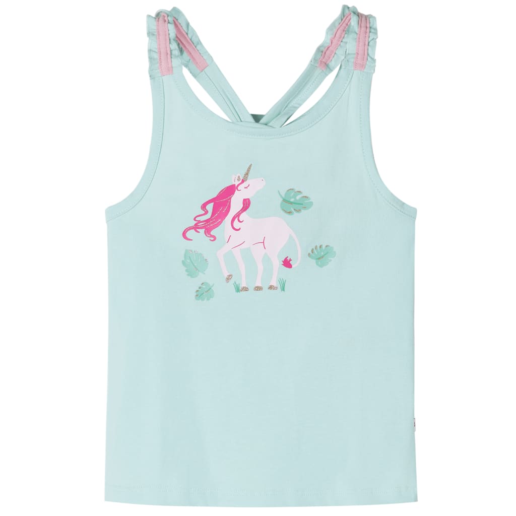 VidaXL Kinder-Top 104 helles Mint