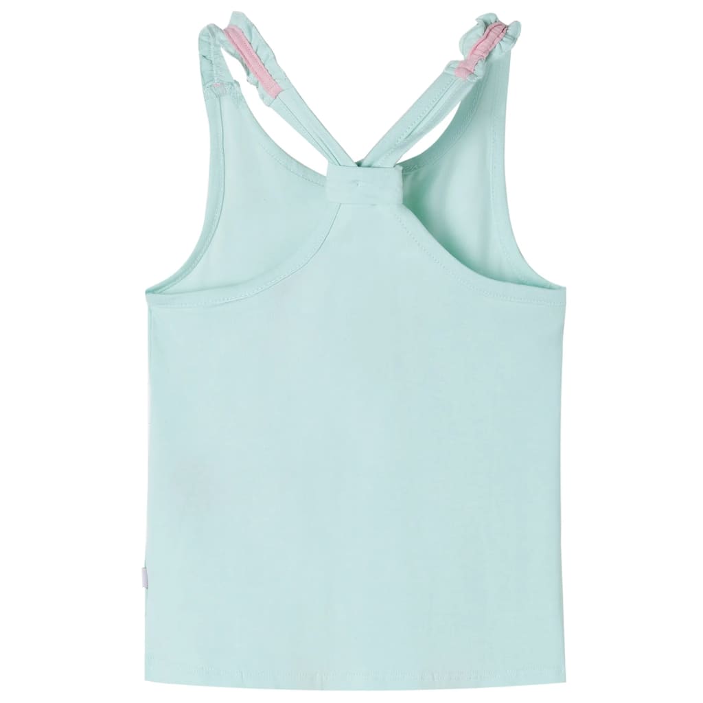 VidaXL Kinder-Top 128 helles Mint