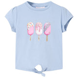 VidaXL Kindershirt 92 blau