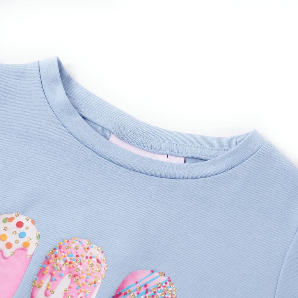VidaXL Kindershirt 116 blau