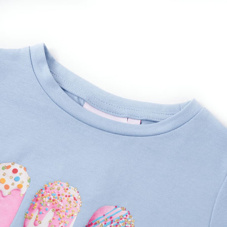 VidaXL Kindershirt 116 blau