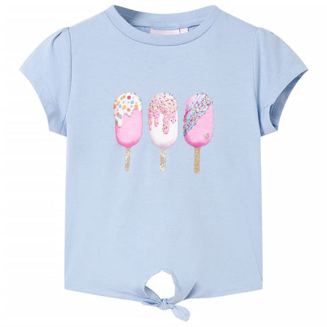 VidaXL Kindershirt 128 blau