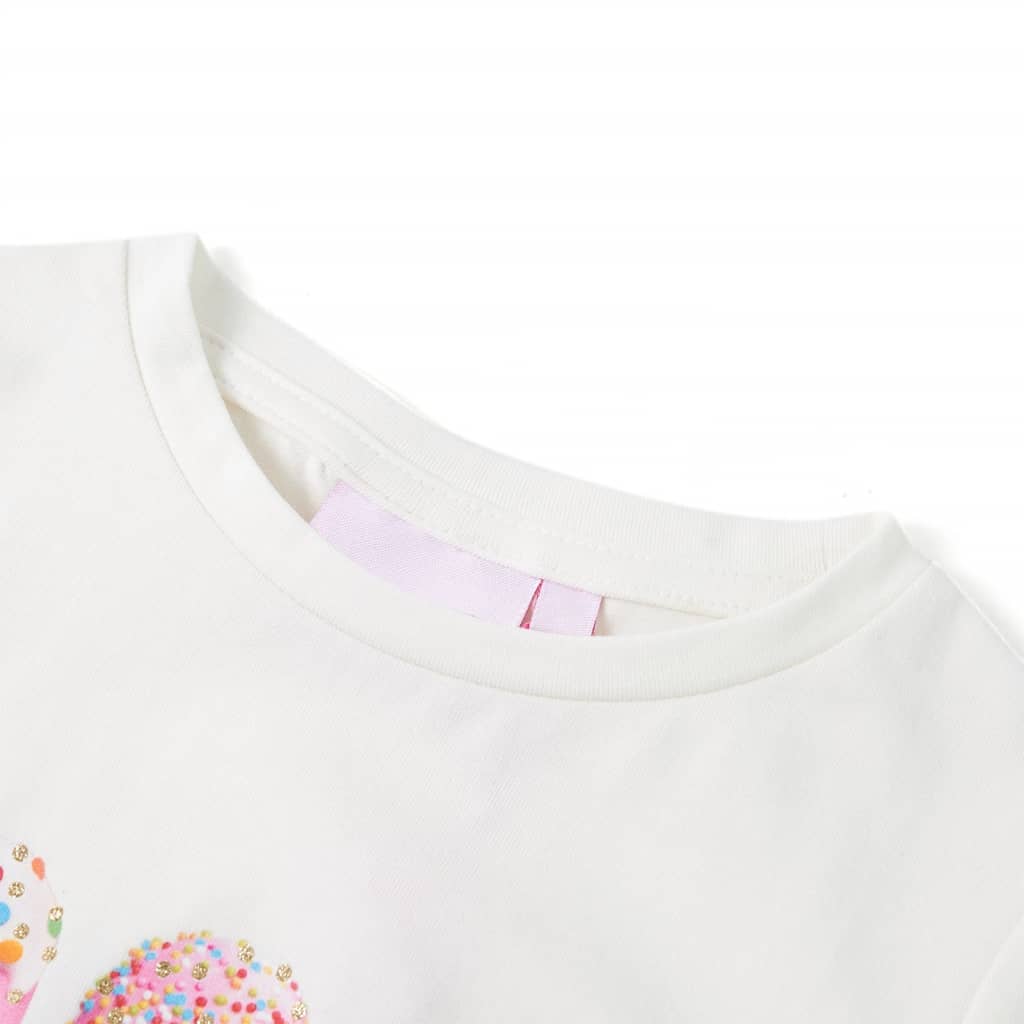 VidaXL Kinderhemd 92 Ecru