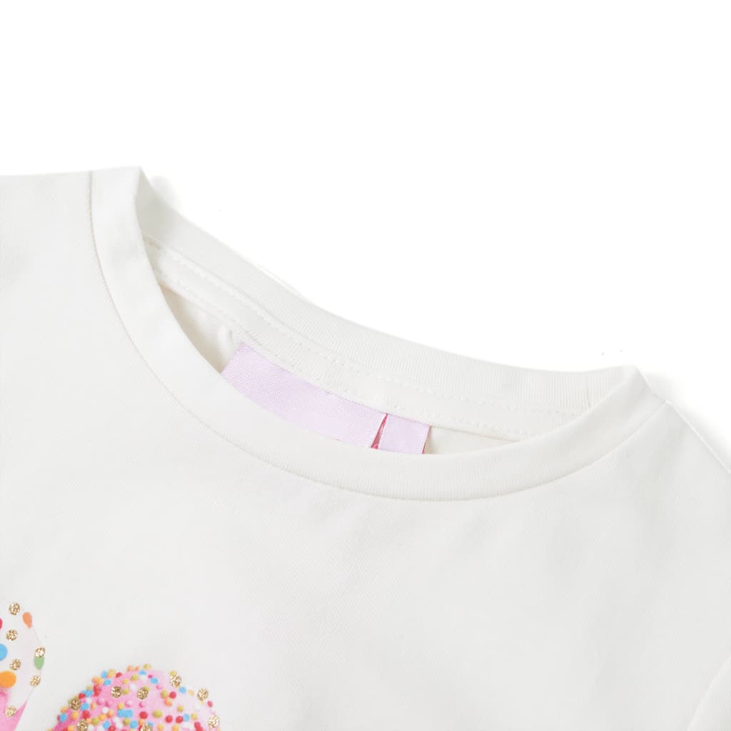 VidaXL Kinderhemd 128 Ecru