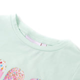 VidaXL Kindershirt 104 helles Mint