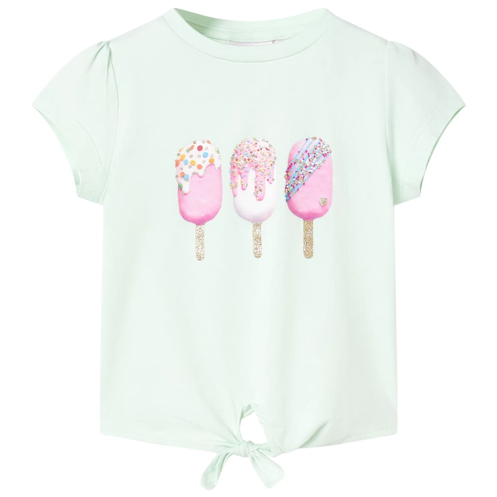 VidaXL Kindershirt 140 helles Mint