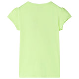 VidaXL Kindershirt 116 neongelb