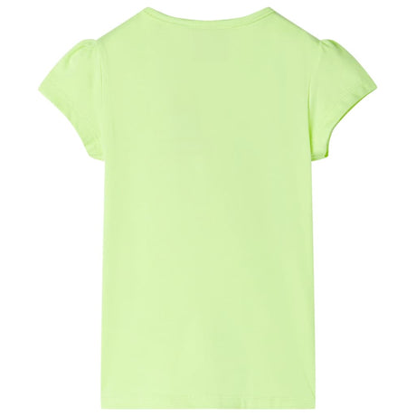 VidaXL Kindershirt 116 neongelb