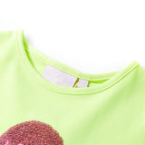 VidaXL Kindershirt 140 neongelb