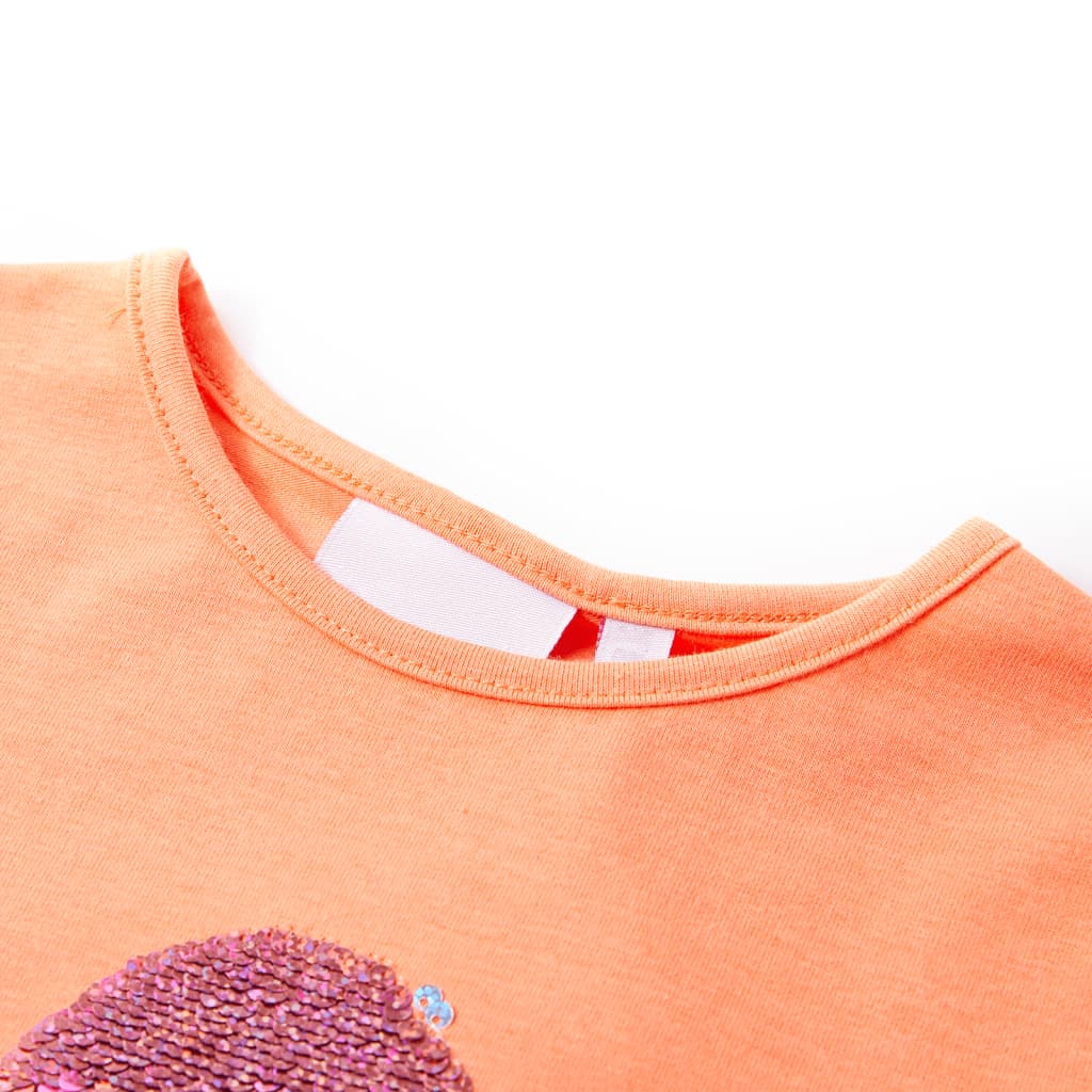 VidaXL Kindershirt 104 neonorange