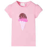VidaXL Kindershirt 116 leuchtendes Rosa