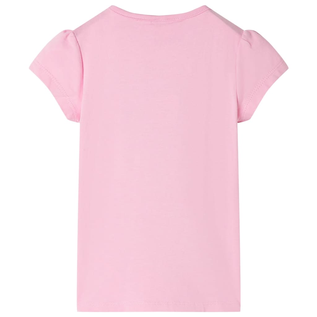 VidaXL Kindershirt 140 leuchtendes Rosa
