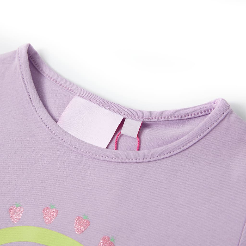 VidaXL Kindershirt 92 Flieder