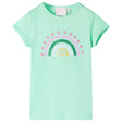 VidaXL Kindershirt 92 leuchtend grün