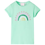 VidaXL Kindershirt 92 hellgrün