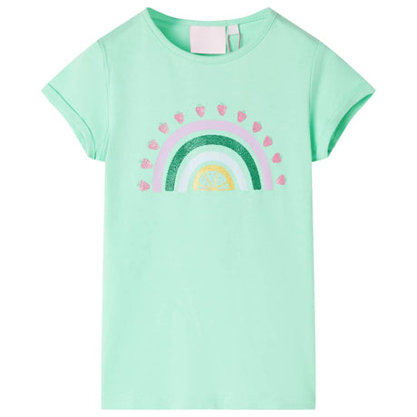 VidaXL Kindershirt 92 hellgrün