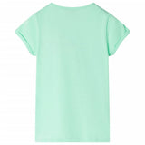 VidaXL Kindershirt 92 leuchtend grün