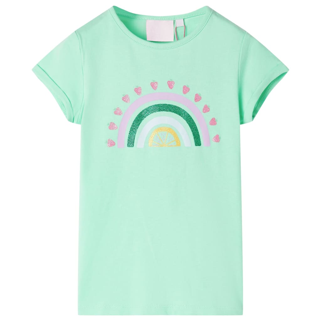 VidaXL Kindershirt 104 hellgrün