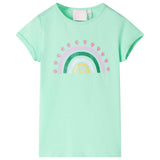 VidaXL Kindershirt 104 hellgrün