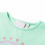 VidaXL Kindershirt 104 hellgrün
