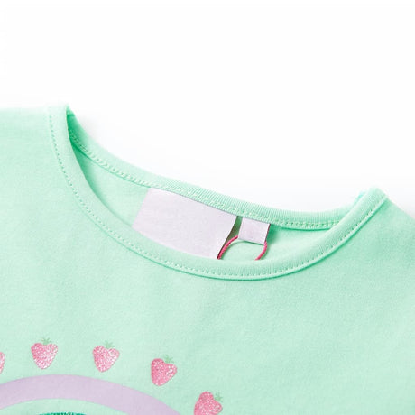 VidaXL Kindershirt 104 hellgrün
