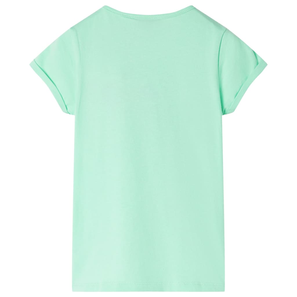 VidaXL Kindershirt 116 hellgrün