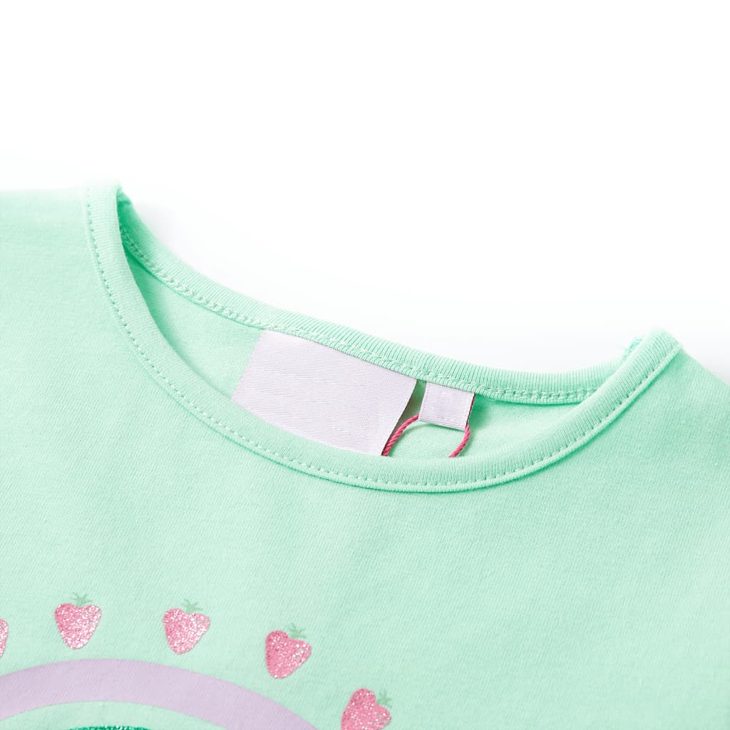 VidaXL Kindershirt 140 hellgrün