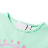 VidaXL Kindershirt 140 hellgrün