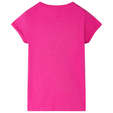 VidaXL Kindershirt 116 Dunkelrosa