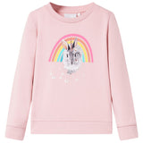VidaXL Kinderpullover 128 Hellrosa