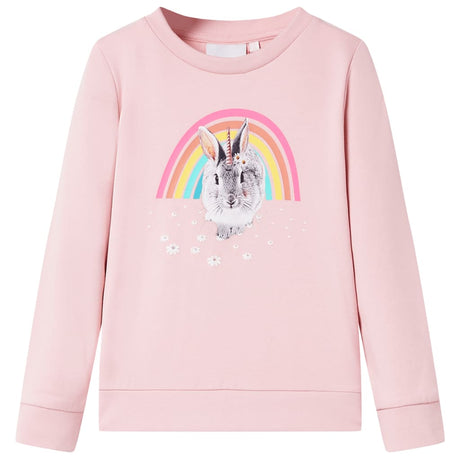 VidaXL Kinderpullover 128 Hellrosa