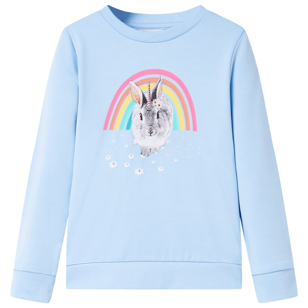 VidaXL Kinderpullover 128 Hellblau
