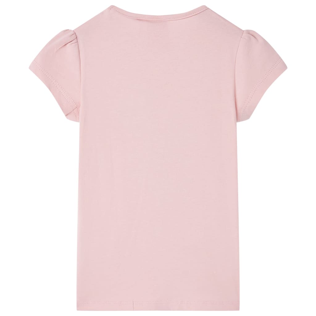 VidaXL Kindershirt 92 hellrosa