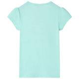 VidaXL Kindershirt 92 Hellseeblau